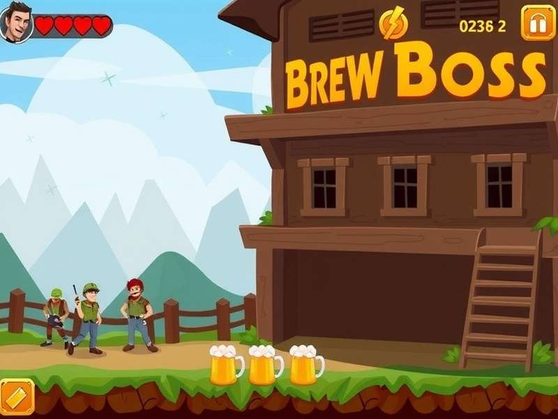 Brew Boss Game Screenshot